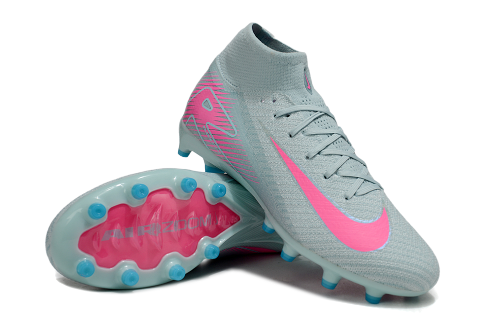 Mercurial Vapor 16 Air Zoom AG Elite - Bleu Océan / Rose vif