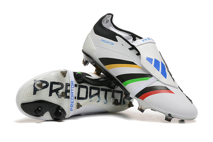 Predator 24 Tongue FG Elite - Blanc / Noir / Multicolore