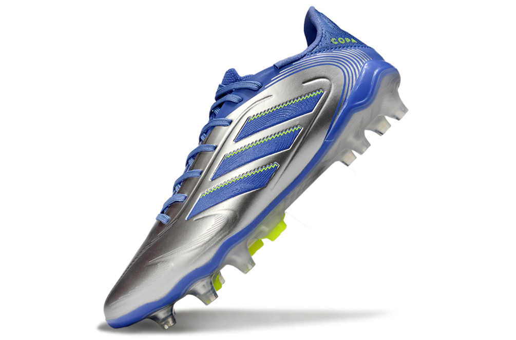 adidas Copa Pure III Elite FG - Gris/Jaune/Bleu