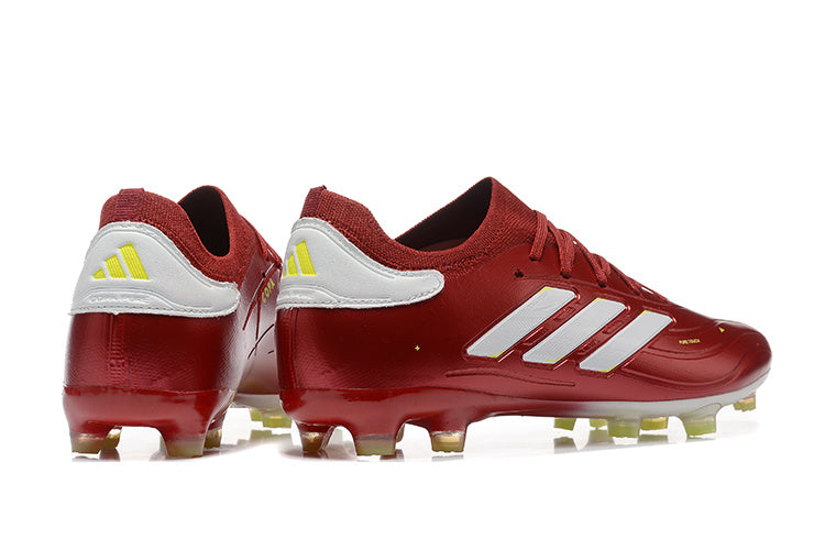 adidas Copa Pure II+ Elite FG - Blanc/Bordeaux