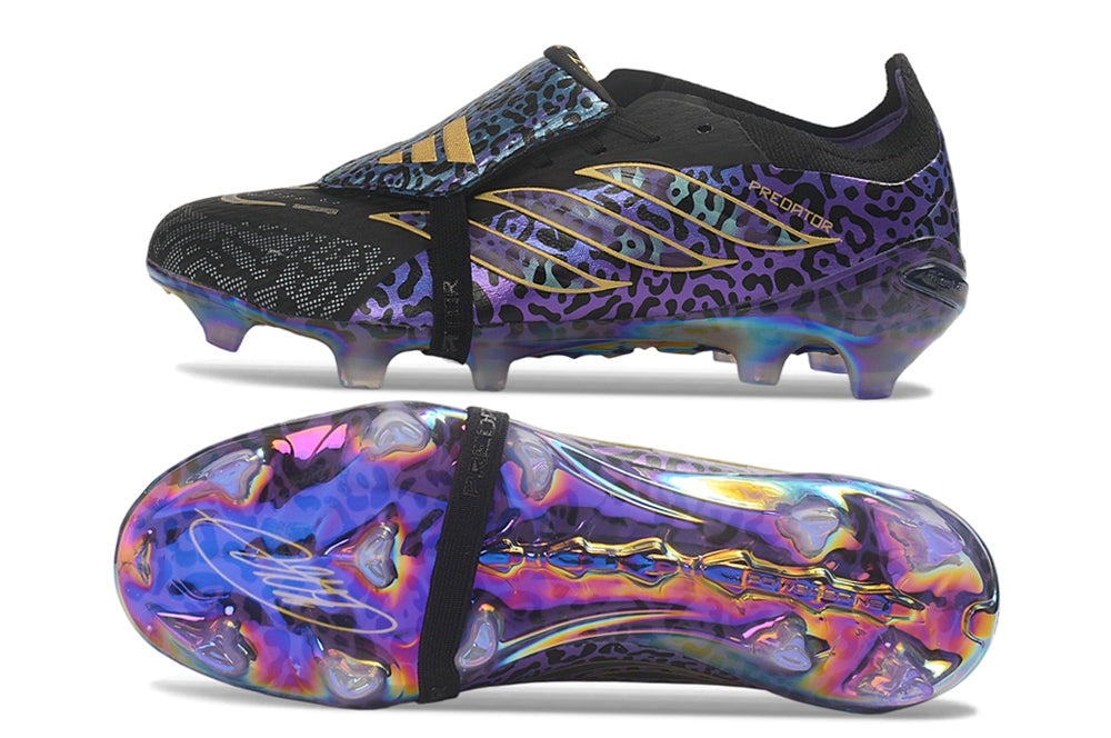 Predator 26 Tongue FG Elite - Violet / Doré / Noir