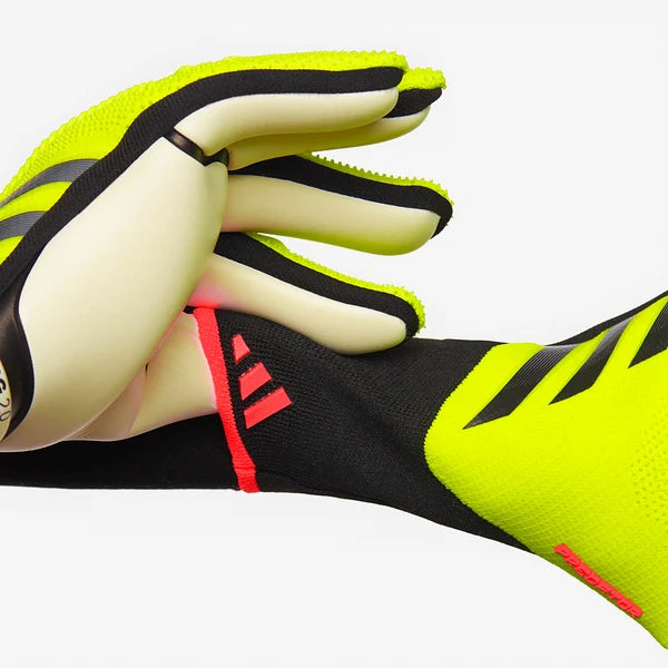 Unisex Gants de gardien Predator Pro - Jaune Solaire/Noir/Rouge Solaire