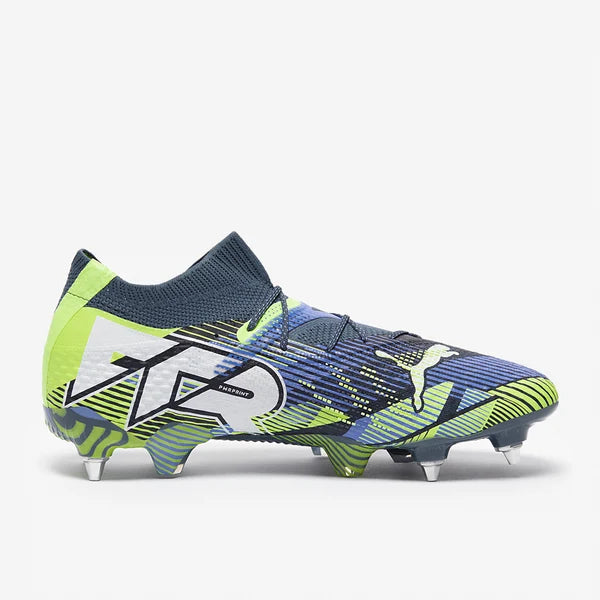 Puma Future 7 Ultimate MxSG - Cieux Gris/Blanc Puma/Pomme Gazeuse