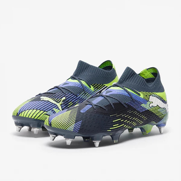 Puma Future 7 Ultimate MxSG - Cieux Gris/Blanc Puma/Pomme Gazeuse