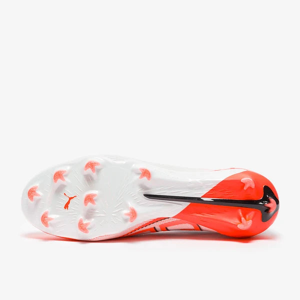 Ultra 5 Ultimate FG - Blanc Puma/Noir Puma/Rouge Eclatant