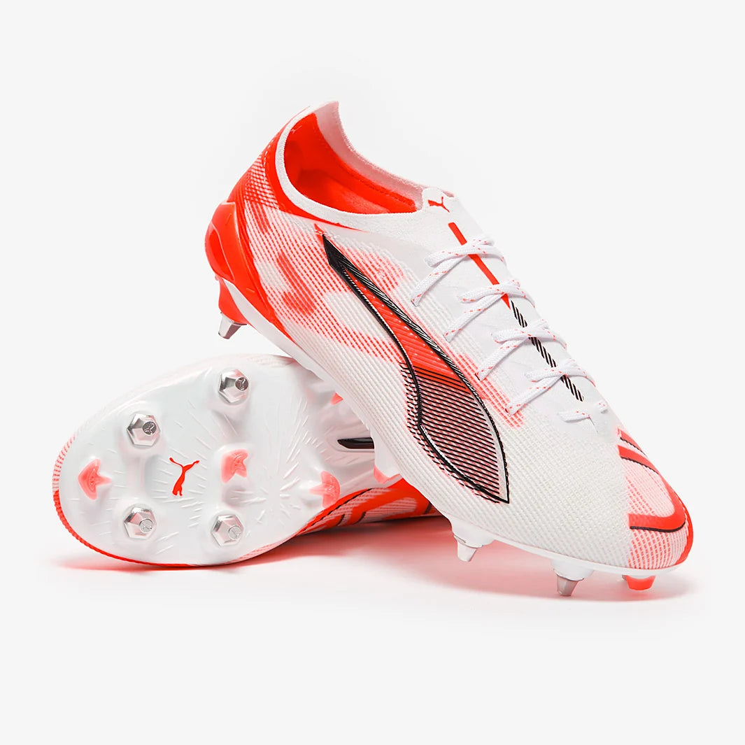 Ultra 5 Ultimate MxSG - Blanc Puma/Noir Puma/Rouge Eclatant