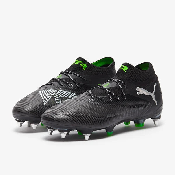 Future 8 Ultimate Elite MxSG - Noir Puma/Argent Puma/Soleil Brillant