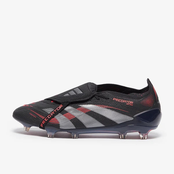 Predator 24 Tongue FG Elite - Rouge sombre / Noir / Gris