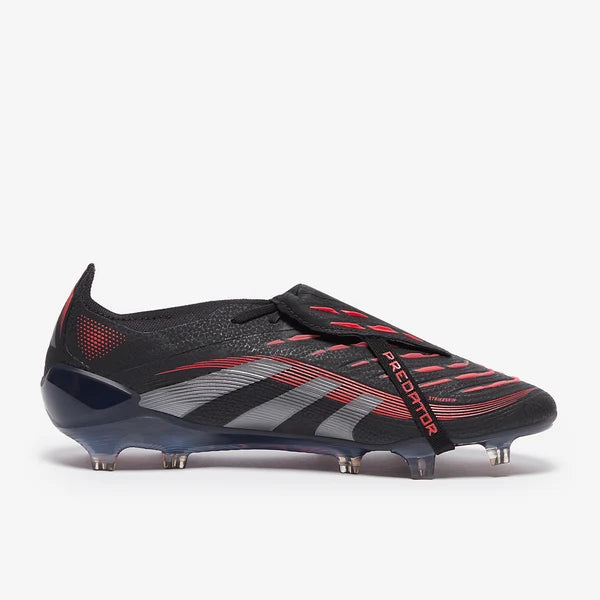 Predator 24 Tongue FG Elite - Rouge sombre / Noir / Gris