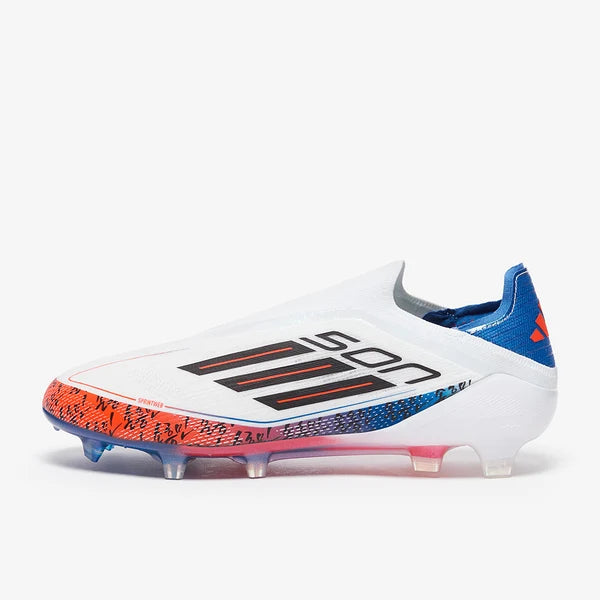 F50 Elite FG Laceless X Eungh Min Son - Blanc / Bleu / Orange