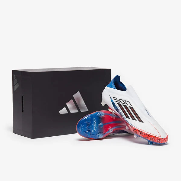 F50 Elite FG Laceless X Eungh Min Son - Blanc / Bleu / Orange