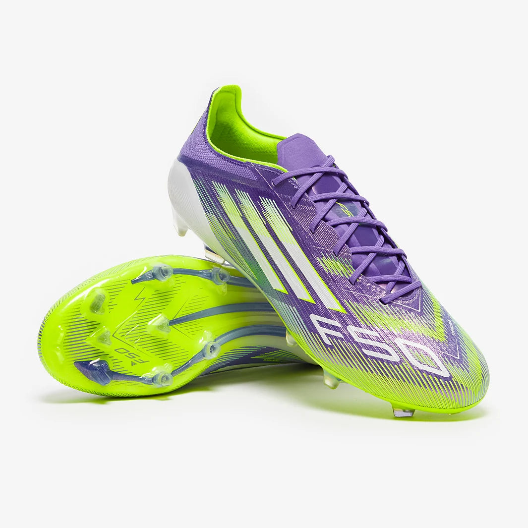 F50 FG Elite - Violet Rapide/Blanc Ftwr/Citron Lucide