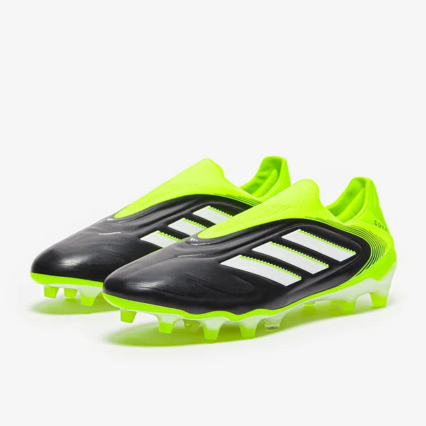 Copa Icon III Laceless SG Elite - Core Noir/Blanc Ftwr/Citron Lucide