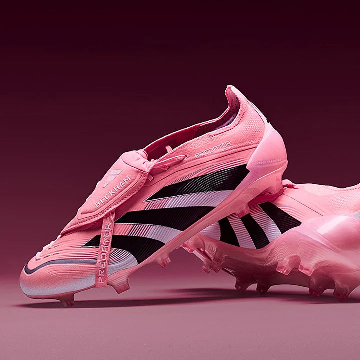 Predator 25 Tongue FG Elite X David Beckham - Rose / Blanc