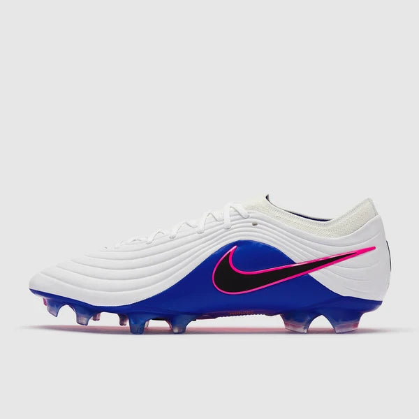 Tiempo Maestro FG Elite - Blanc/Noir/Bleu Rapide/Rose Explosif