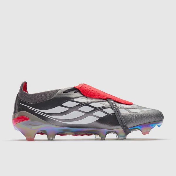 Predator 26 Tongue FG Elite - Gris / Blanc / Rouge