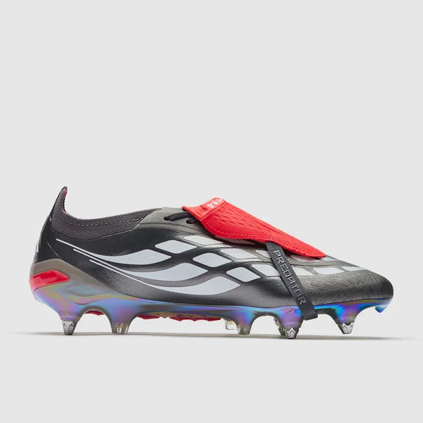 Predator 26 Tongue SG Elite - Gris / Blanc / Rouge