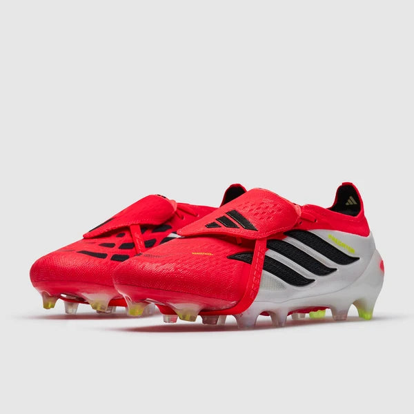 Predator 26 Tongue FG Elite - Rouge / Jaune fluo / Blanc