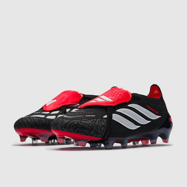 Predator 26 Tongue FG Elite - Rouge / Noir / Blanc