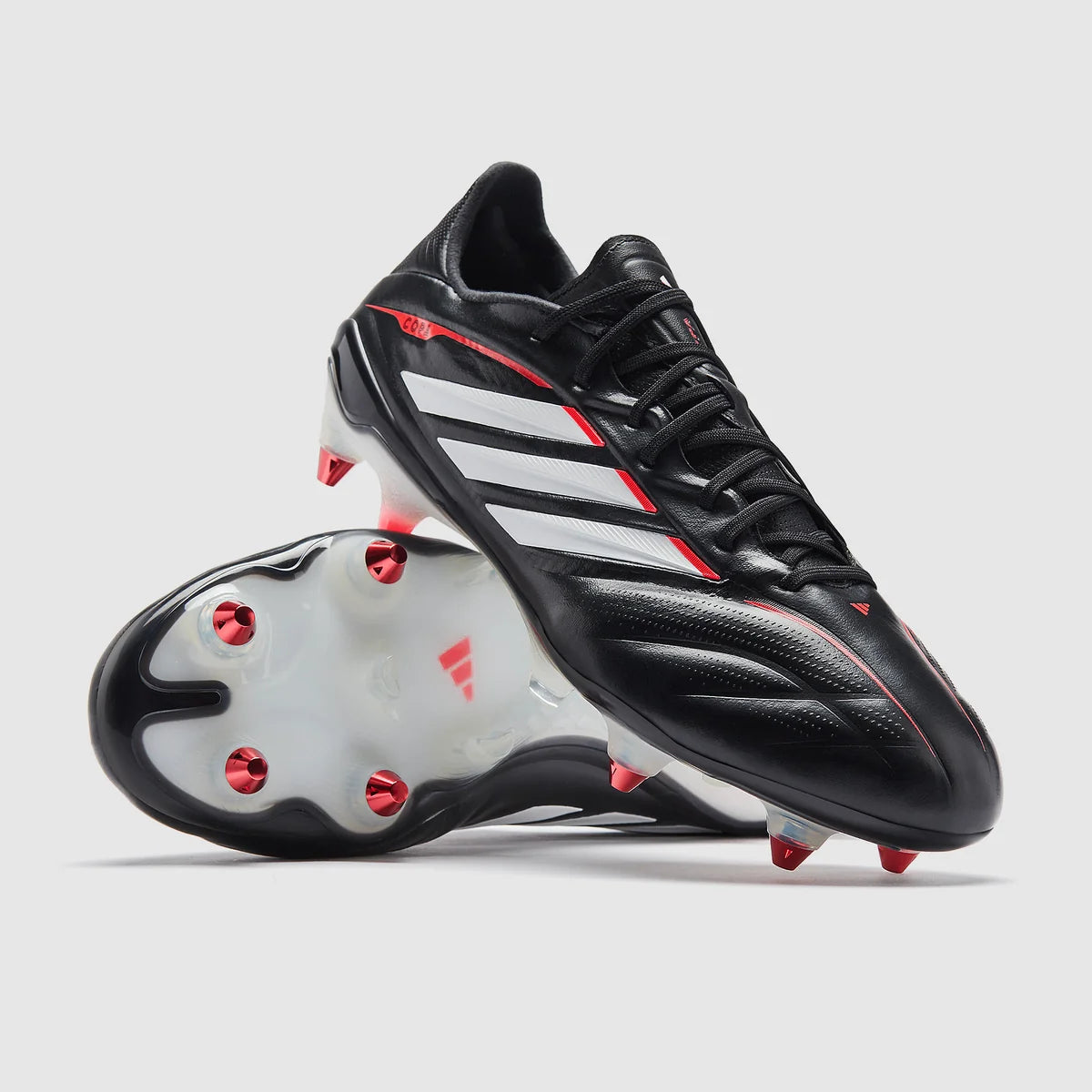 adidas Copa Pure IV Elite SG - Noir/Blanc Ftwr/Rouge Lucide