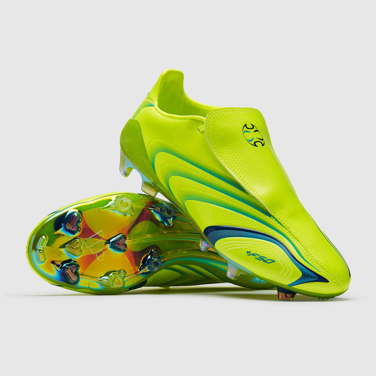 F50 Elite X Tunit FG - Vert fluo / Vert foncé