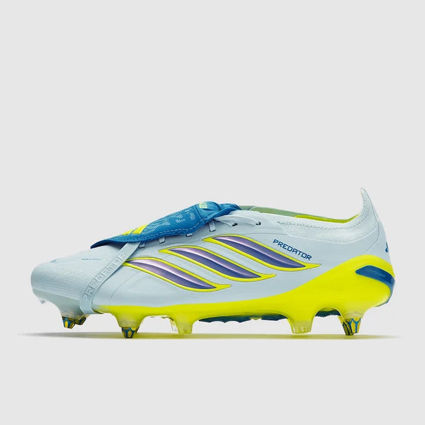 Predator 26 Tongue SG Elite - Bleu ciel / Jaune fluo