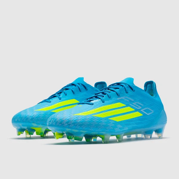 F50 FG Elite - Bleu Ray Lucide/Team Jaune Solaire/Aquamarine Lucide