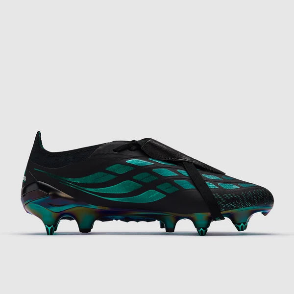 Predator 26 Tongue SG Elite " EQT " Pack - Noir / Vert turquoise