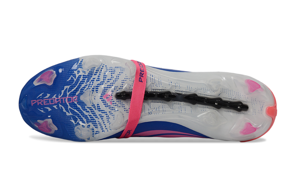 Predator 26 Tongue FG Elite - Bleu / Noir / Rose