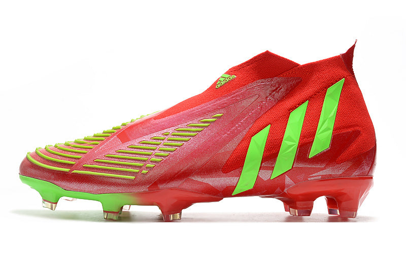 Predator Edge+ Elite FG - Rouge / Vert