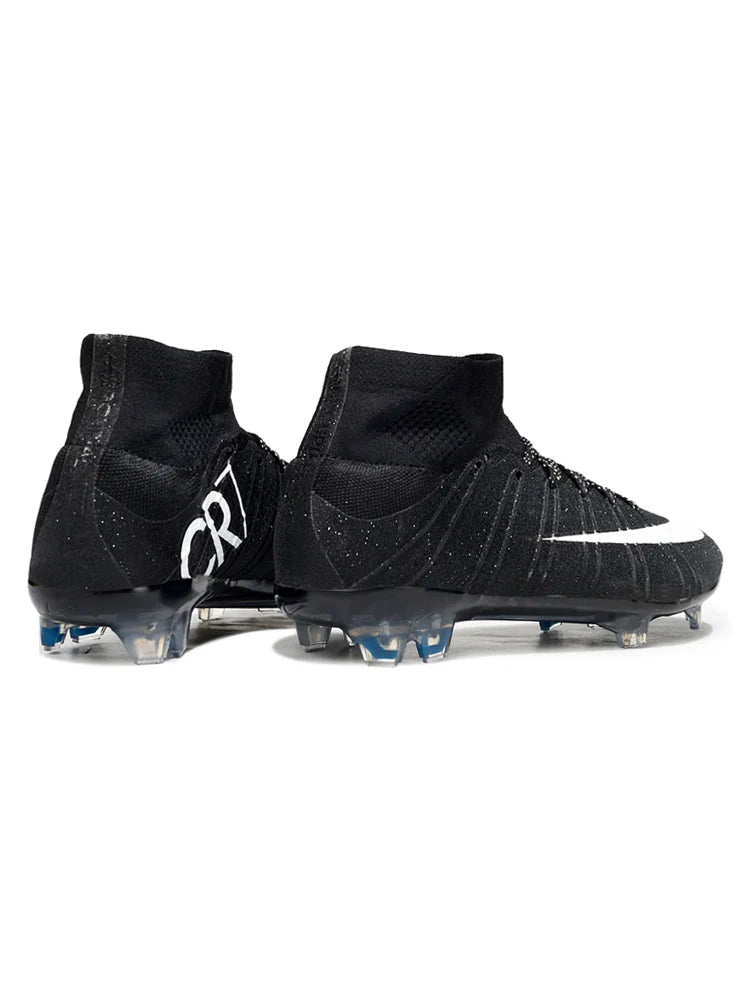 Mercurial Superfly 4 FG Elite x Cr7 - Noir / Brillant
