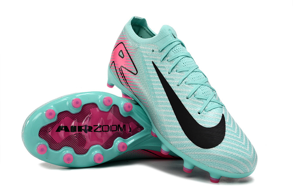 Mercurial Vapor 16 Air Zoom AG Elite - Bleu turquoise / Rose fluo