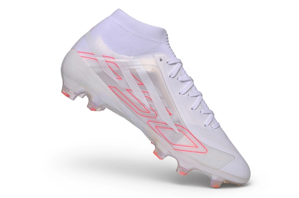 F50 Hyperfast Elite FG Laceless - Ftwr White / Orange