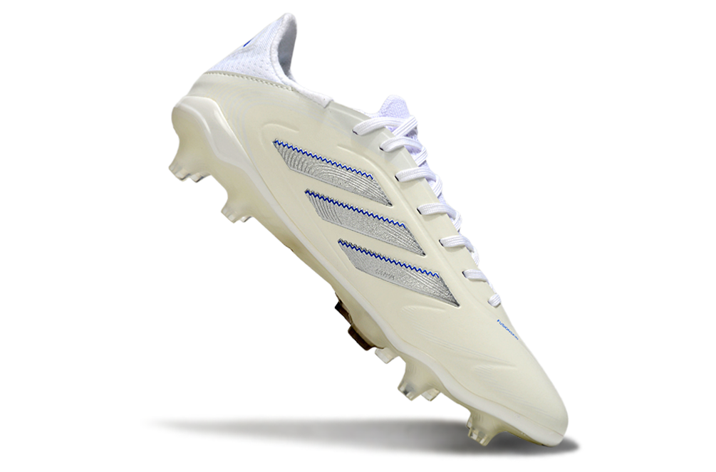 adidas Copa Pure III Elite FG - Blanc/Gris