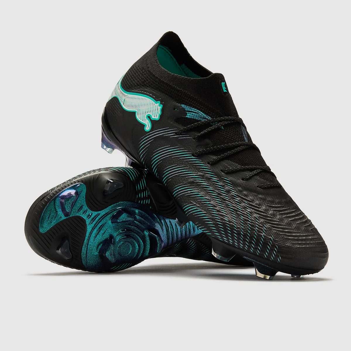 Future 9 Ultimate Elite FG - Puma Noir/Vert menthe intense/Blanc Puma