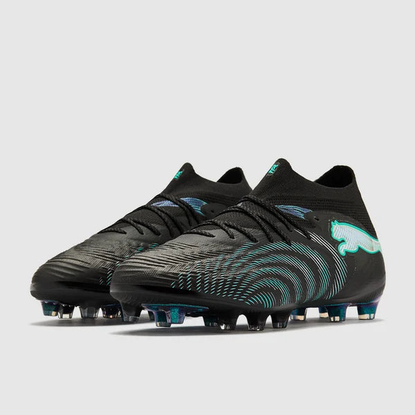 Future 9 Ultimate Elite AG - Puma Noir/Vert menthe intense/Blanc Puma