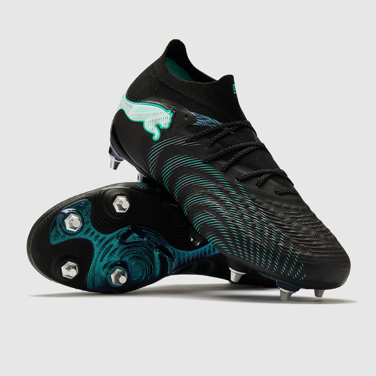Future 9 Ultimate Elite MxSG - Puma Noir/Vert menthe intense/Blanc Puma