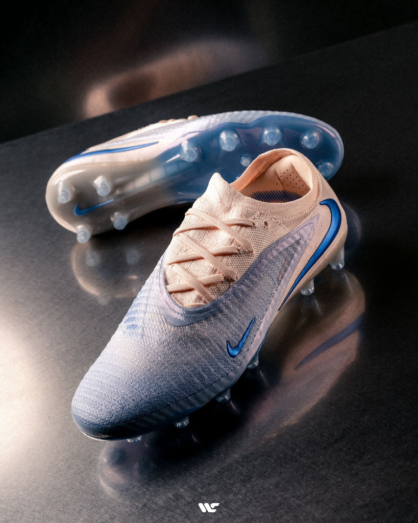Phantom 6 Low Elite AG - Beige / Bleu ciel