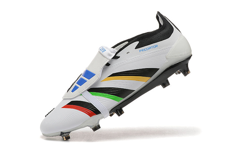 Predator 24 Tongue FG Elite - Blanc / Noir / Multicolore