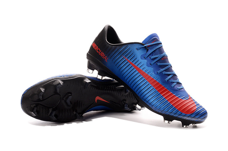 Mercurial Vapor 11 Elite FG - Rouge / Bleu