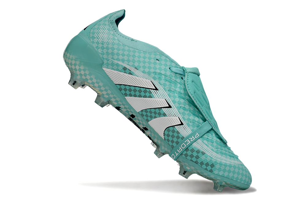Predator 25 Tongue FG Elite - Blanc / Vert turquoise