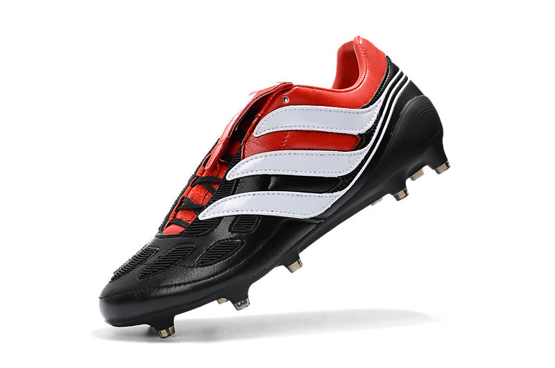 Predator Precision FG / AG - Noir / Rouge / Blanc