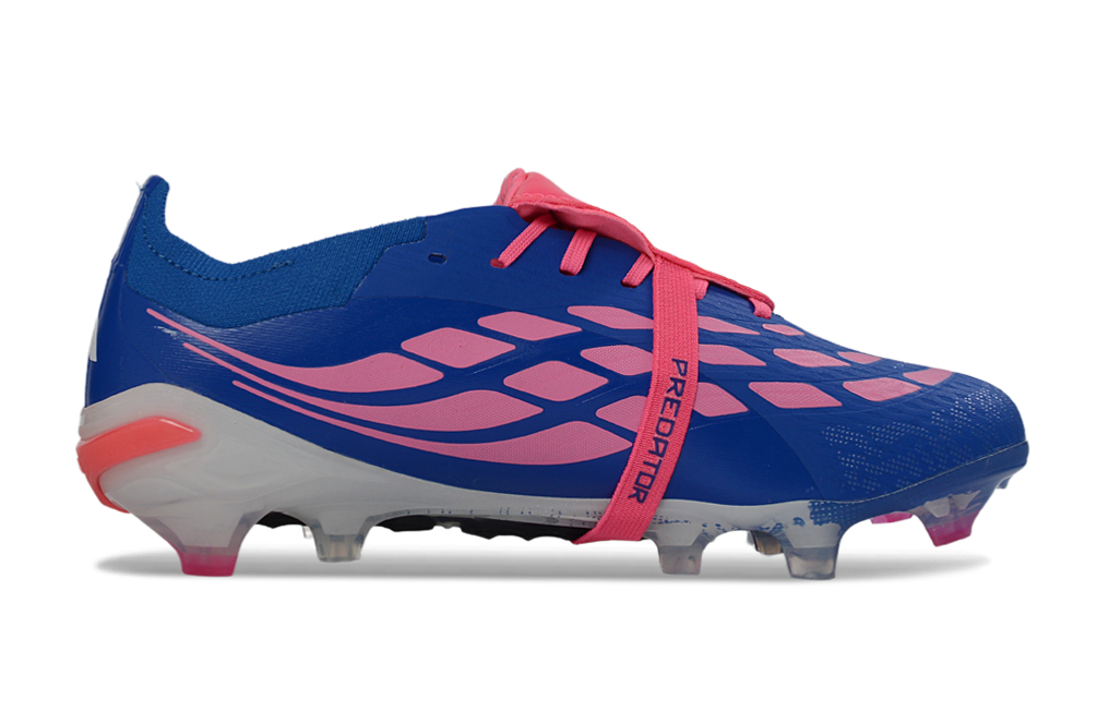 Predator 26 Tongue FG Elite - Bleu / Noir / Rose