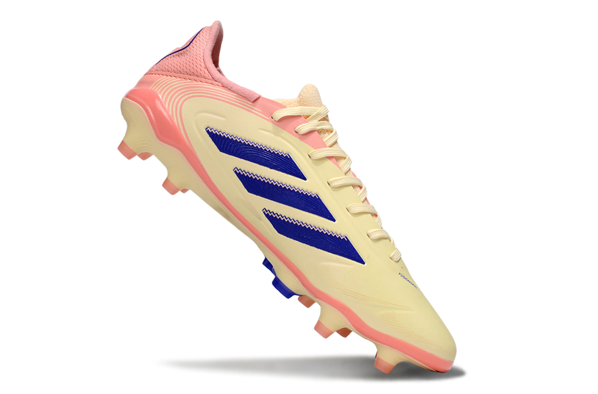 adidas Copa Pure IV Elite FG - Abricot / Bleu