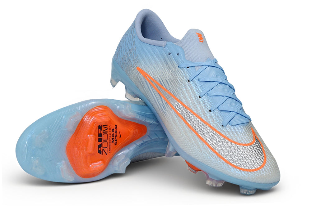 Mercurial Superfly 11 Elite FG - Light Blue / Orange