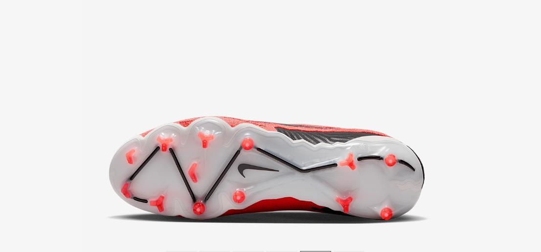 Phantom GX Low Cut FG Elite - Rouge / Noir / Blanc