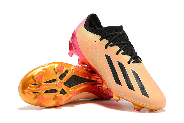 Adidas X Speedportal FG Elite - Noir / Rose / Orange