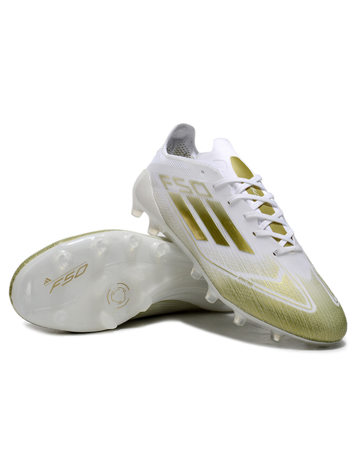 F50 Elite AG - Blanc / Doré