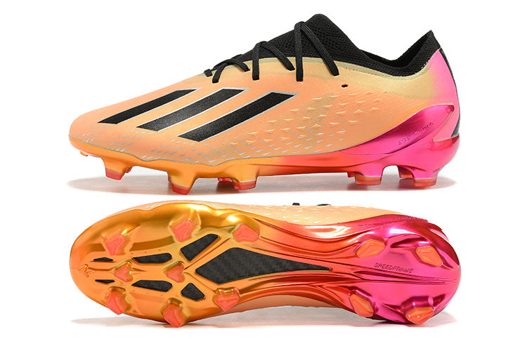 Adidas X Speedportal FG Elite - Noir / Rose / Orange