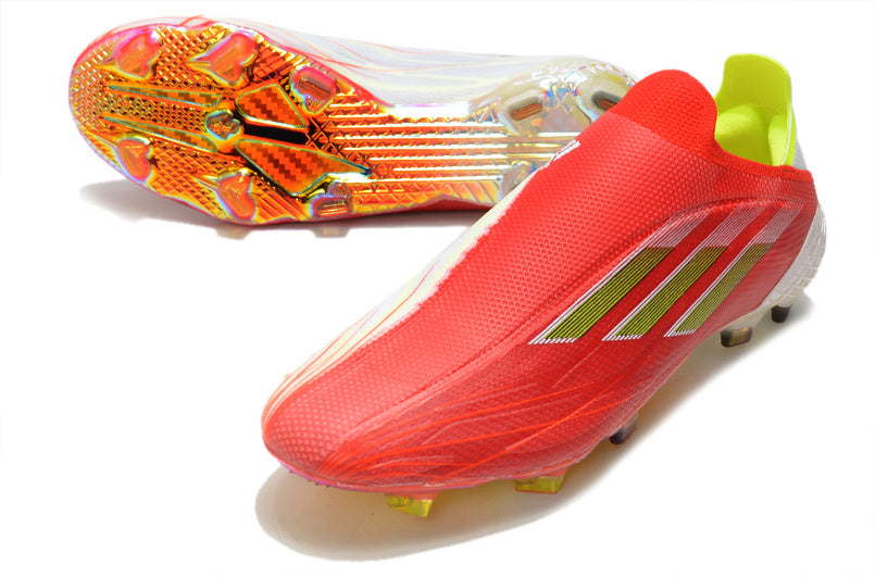 Adidas X Speedflow+ FG Elite - Rouge / Blanc / Jaune fluo